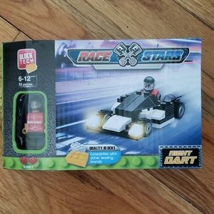 Race Stars Building Block Set Night Dart